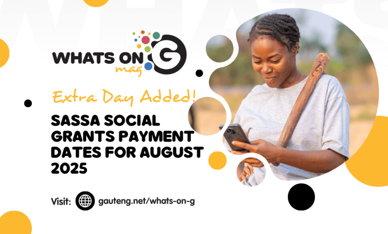 Extra Day Added! SASSA Social Grants Payment Dates for August 2025