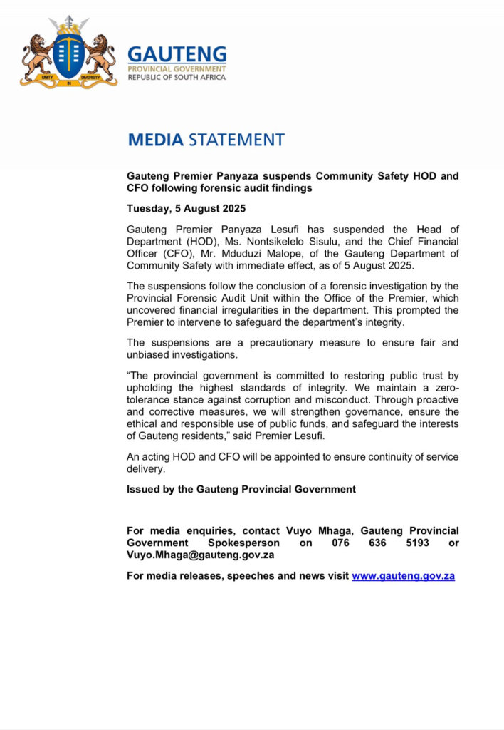 Gauteng News Image