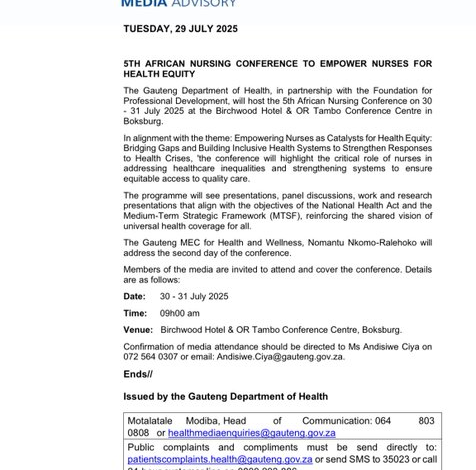 Gauteng News Image