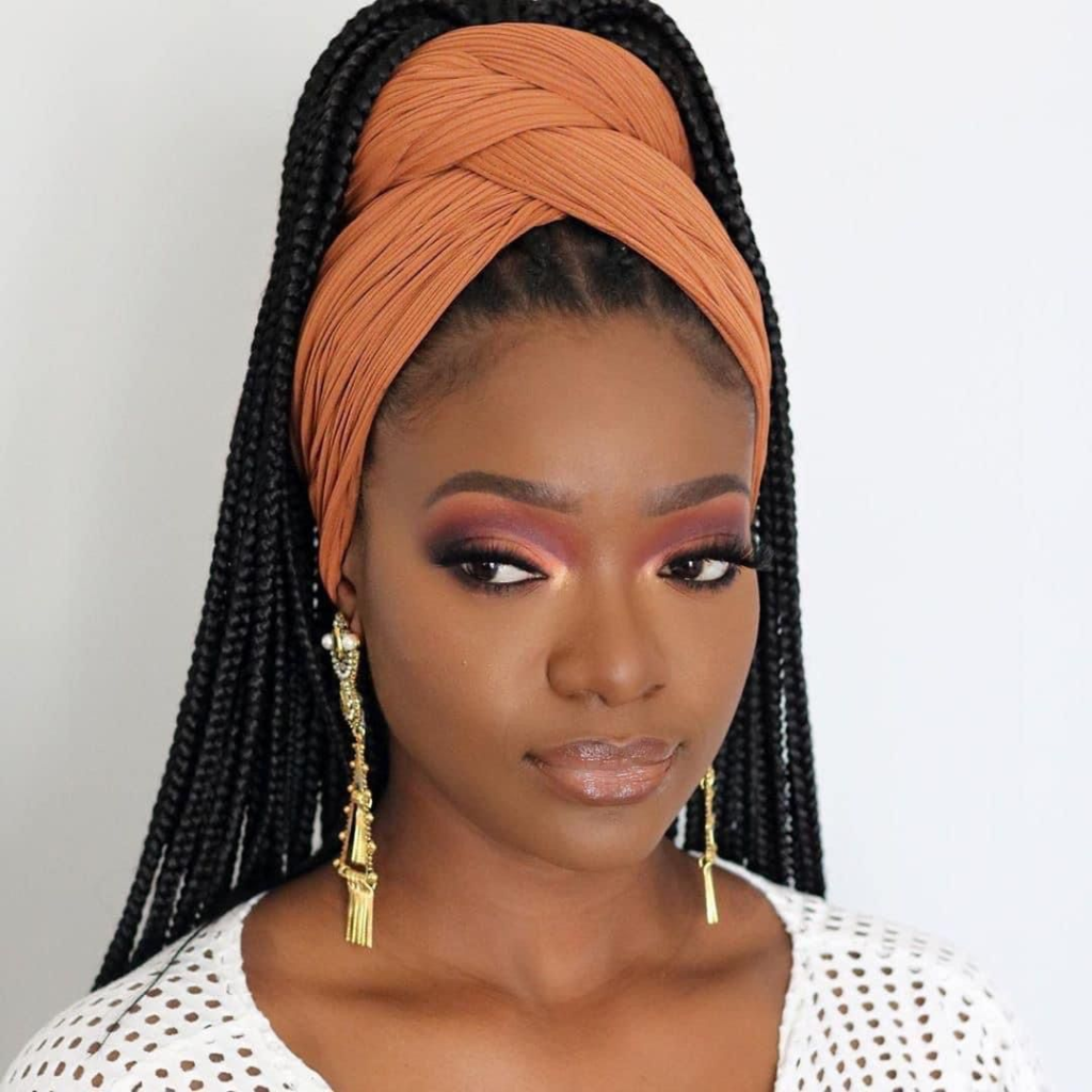 Gauteng News Image The Ponytail with Headscarf
