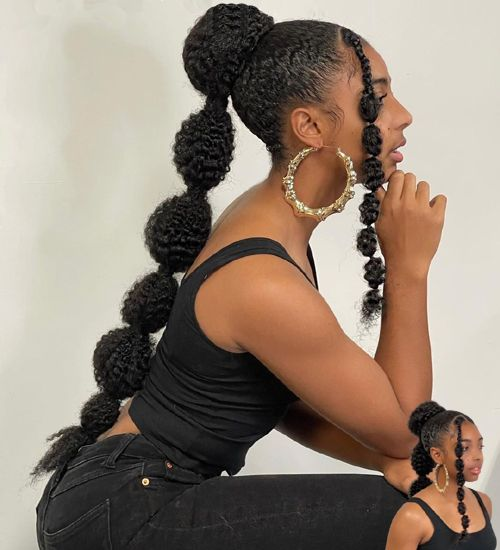Gauteng News Image The Bubble Ponytail