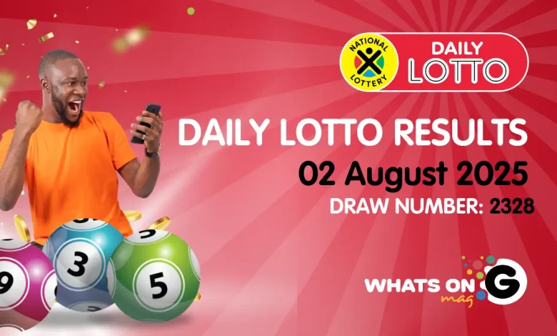 Ithuba Daily Lotto Results For 02/08/2025