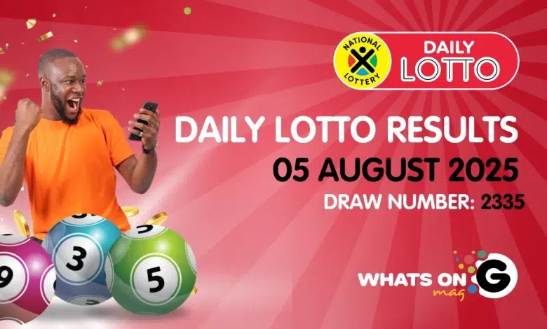 Ithuba Daily Lotto Results for 05/08/2025