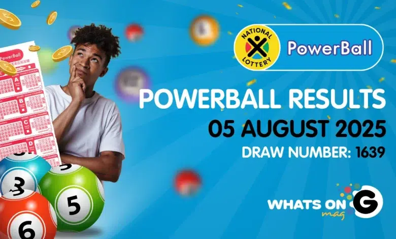 Ithuba Powerball Results For 05/08/2025