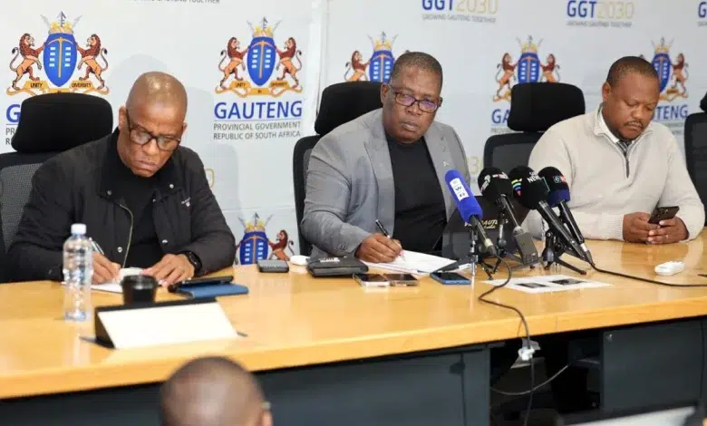 Lesufi Acts on Alleged Financial Irregularities in Gauteng’s Safety Department