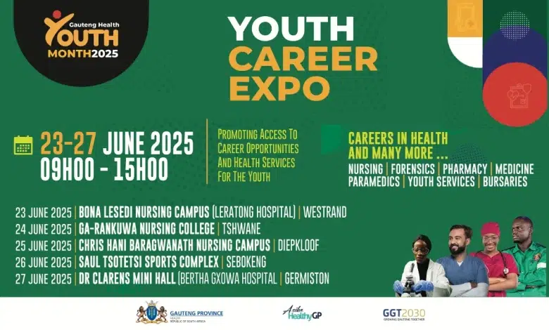 Gauteng Health Department Launches Career Expos to Spark Youth Interest in Healthcare