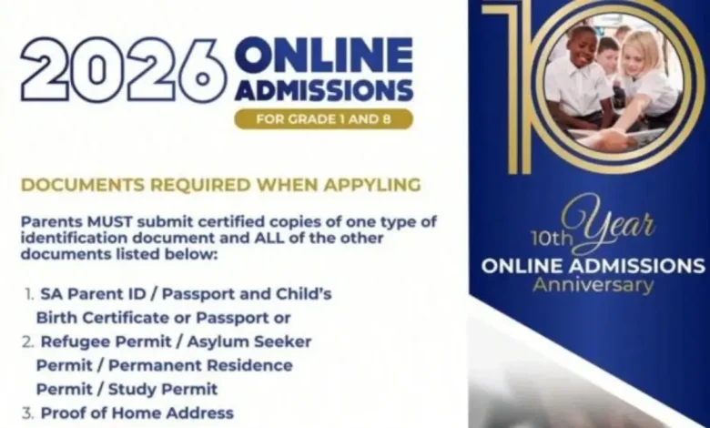Gauteng School Admissions 2026: Required Documents and Key Dates