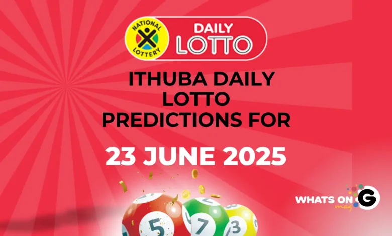 Ithuba Daily Lotto Predictions For 23/06/2025
