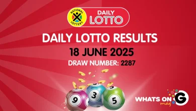 Ithuba Daily Lotto Results for 18/06/2025