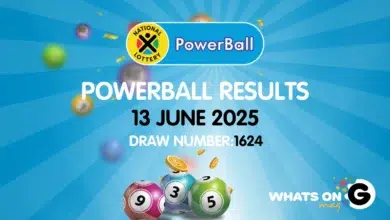 Ithuba Powerball Results for Friday, 13/06/2025