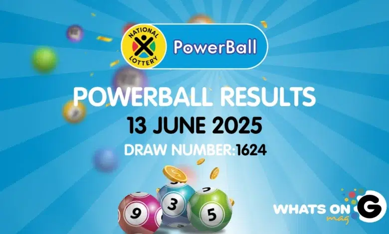 Ithuba Powerball Results for Friday, 13/06/2025