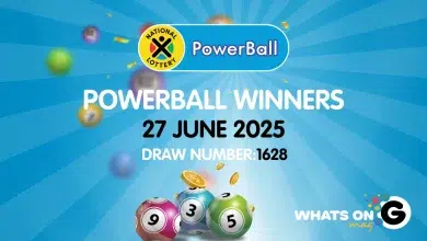 Ithuba Powerball Results for Friday, 27/06/2025