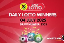 Congratulations to the Daily Lotto Winners for 30/07/2025