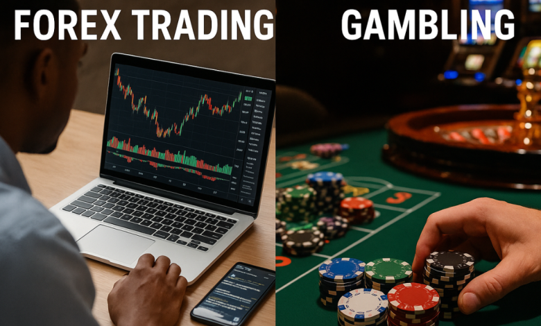 Forex Trading vs. Gambling: Key Differences Every Gauteng Trader Should Understand