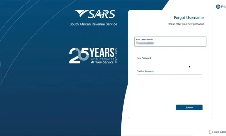 Forgot Your SARS Password? Here's How to Reset It Without Visiting a Branch