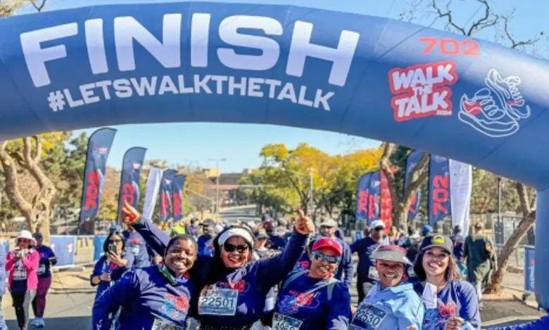 Gauteng’s MEC for Health Participates in Annual 702 Walk the Talk