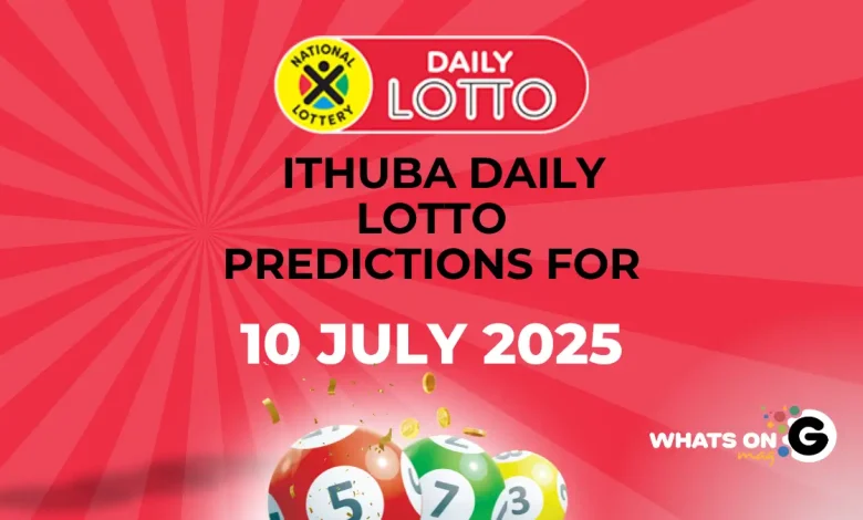Ithuba Daily Lotto Predictions For 10/07/2025