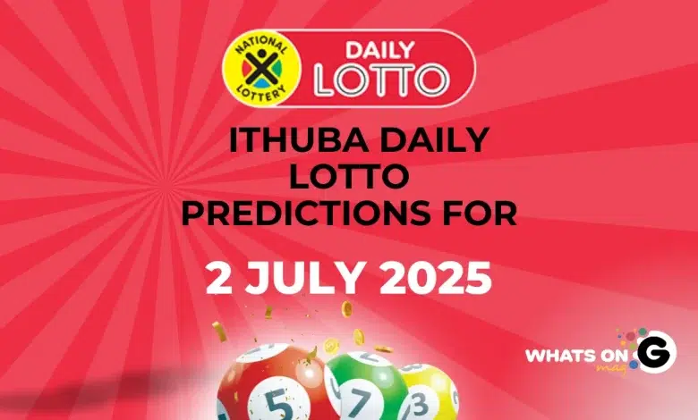 Ithuba Daily Lotto Predictions for Wednesday, 02/07/2025