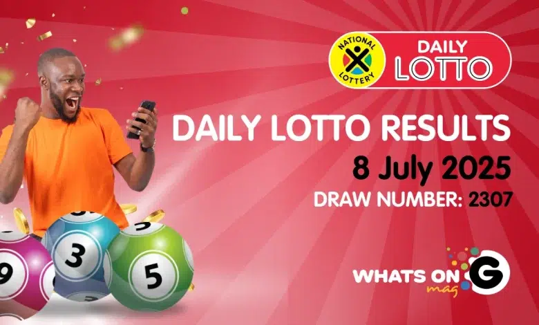 Ithuba Daily Lotto Results for 08/07/2025