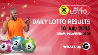Ithuba Daily Lotto Results for 10/07/2025