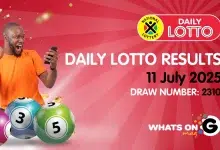 Ithuba Daily Lotto Results for 11/07/2025
