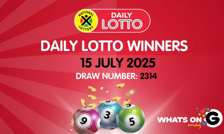 Ithuba Daily Lotto Results for 15/07/2025