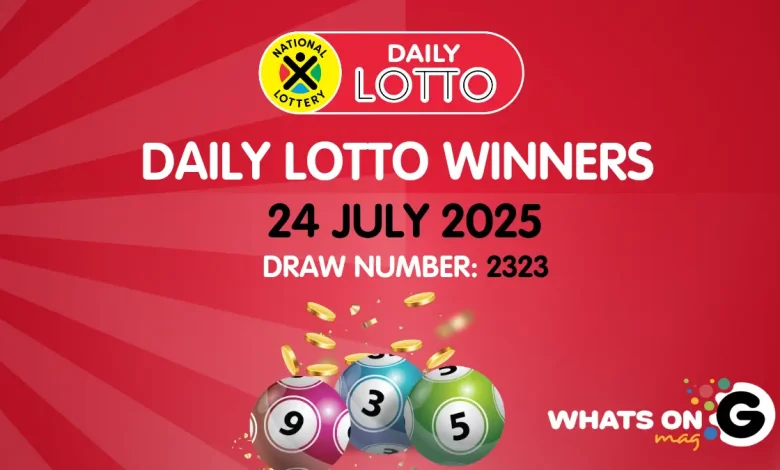 Ithuba Daily Lotto Results for 24/07/2025