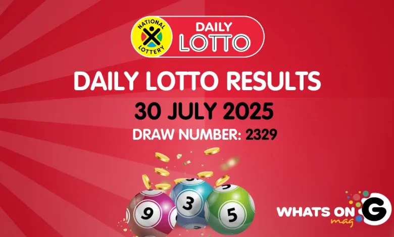 Ithuba Daily Lotto Results for 30/07/2025