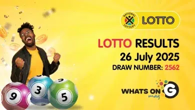 Ithuba Lotto Results for 26/07/2025