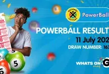Ithuba Powerball Results for 11/07/2025