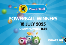 POWERBALL RESULTS: Congratulations to the Powerball Winners for 18/07/2025