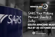SARS Tax Filing Period Starts 7 July: South Africans Must File by 20 October 2025