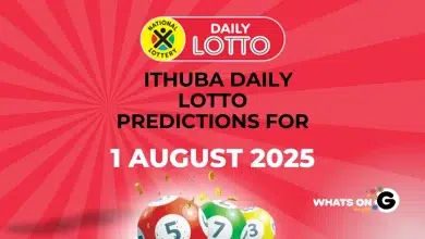 Ithuba Daily Lotto Predictions for 01/08/2024