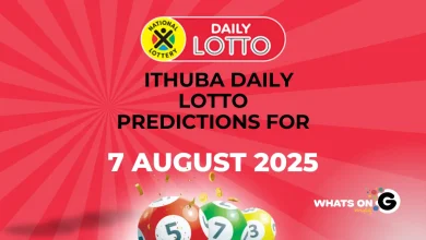 Ithuba Daily Lotto Predictions For 07/08/2025