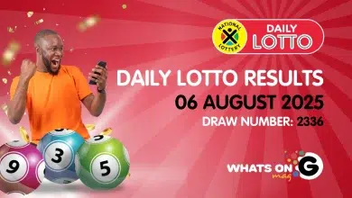 Ithuba Daily Lotto Results for 06/08/2025